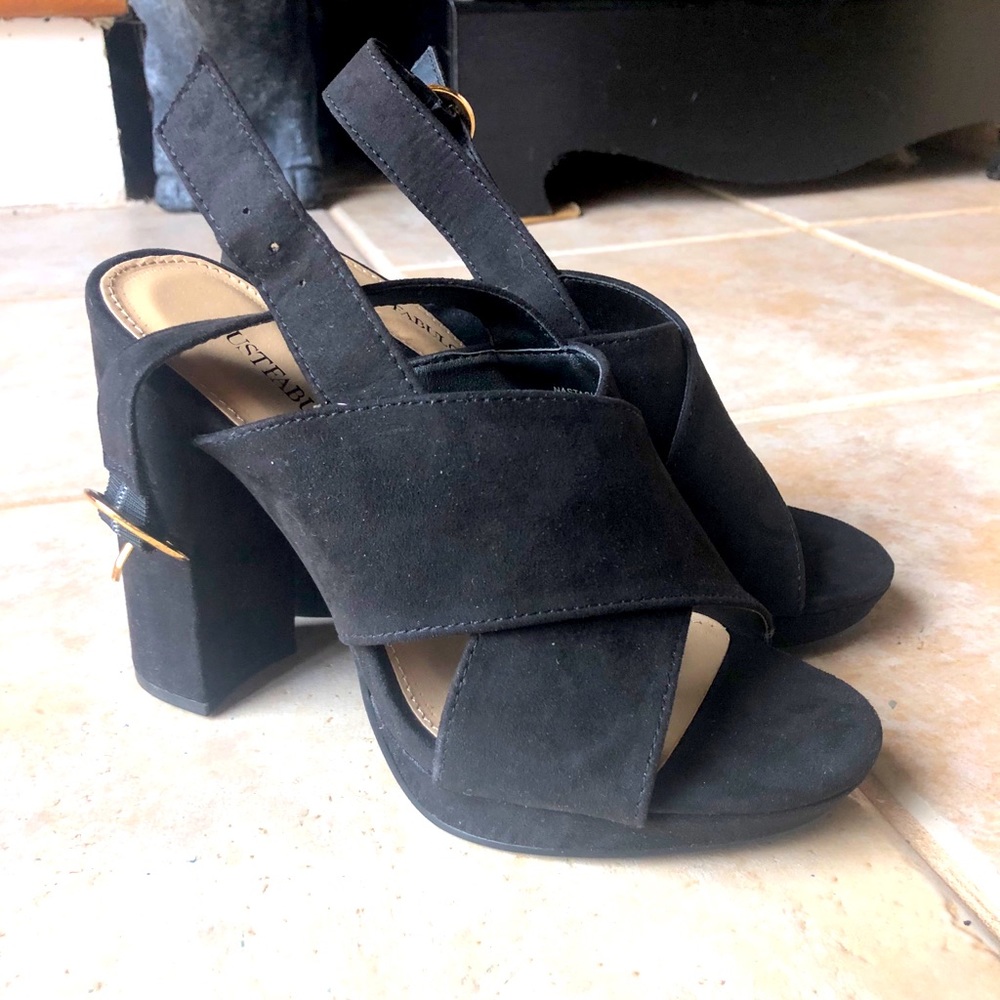 Black heels